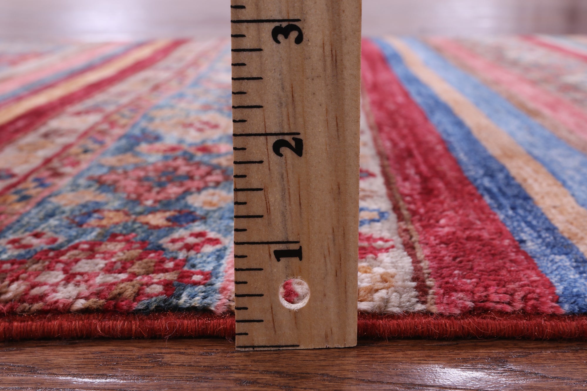 Khorjin Persian Gabbeh Hand Knotted Wool Runner Rug - 2' 8" X 9' 6" - Golden Nile