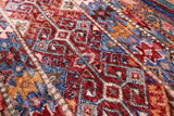 Khorjin Persian Gabbeh Hand Knotted Wool Runner Rug - 2' 8" X 9' 7" - Golden Nile
