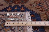 Turkmen Ersari Hand Knotted Wool Runner Rug - 2' 9" X 10' 1" - Golden Nile