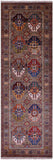 Turkmen Ersari Handmade Wool Runner Rug - 2' 10" X 8' 5" - Golden Nile