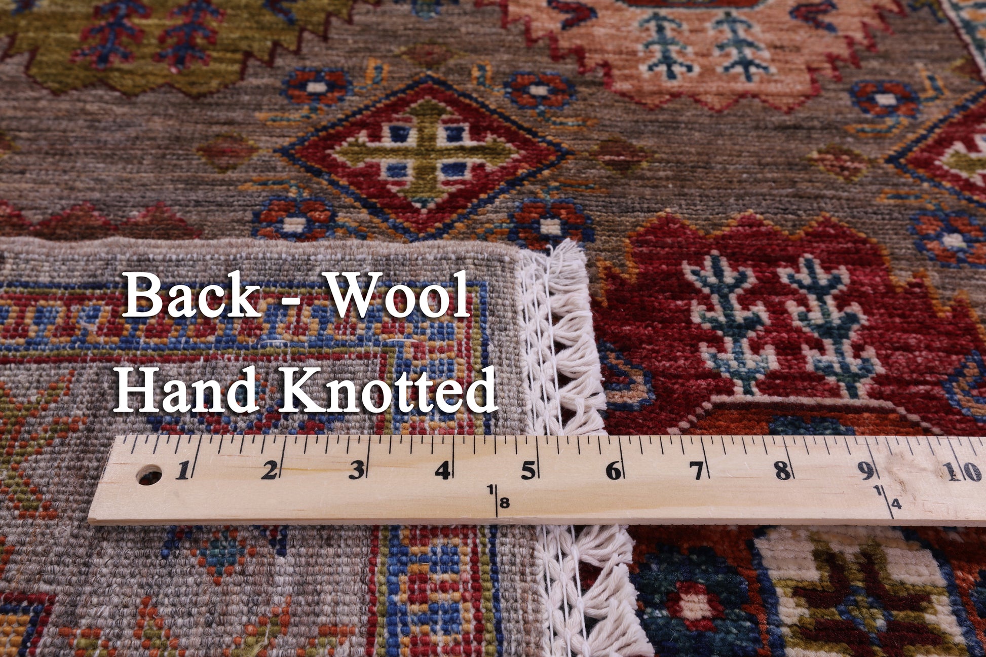 Turkmen Ersari Handmade Wool Runner Rug - 2' 10" X 8' 5" - Golden Nile