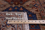 Turkmen Ersari Hand Knotted Wool Runner Rug - 2' 8" X 10' 1" - Golden Nile