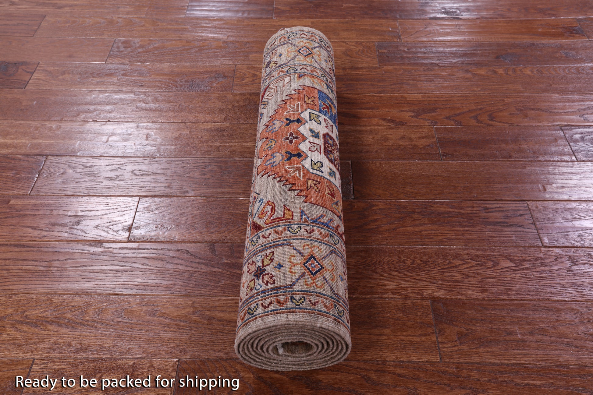 Turkmen Ersari Hand Knotted Wool Runner Rug - 2' 8" X 10' 1" - Golden Nile