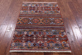 Khorjin Persian Gabbeh Hand Knotted Wool Rug - 2' 10" X 4' 0" - Golden Nile