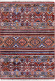 Khorjin Persian Gabbeh Hand Knotted Wool Rug - 2' 10" X 4' 0" - Golden Nile