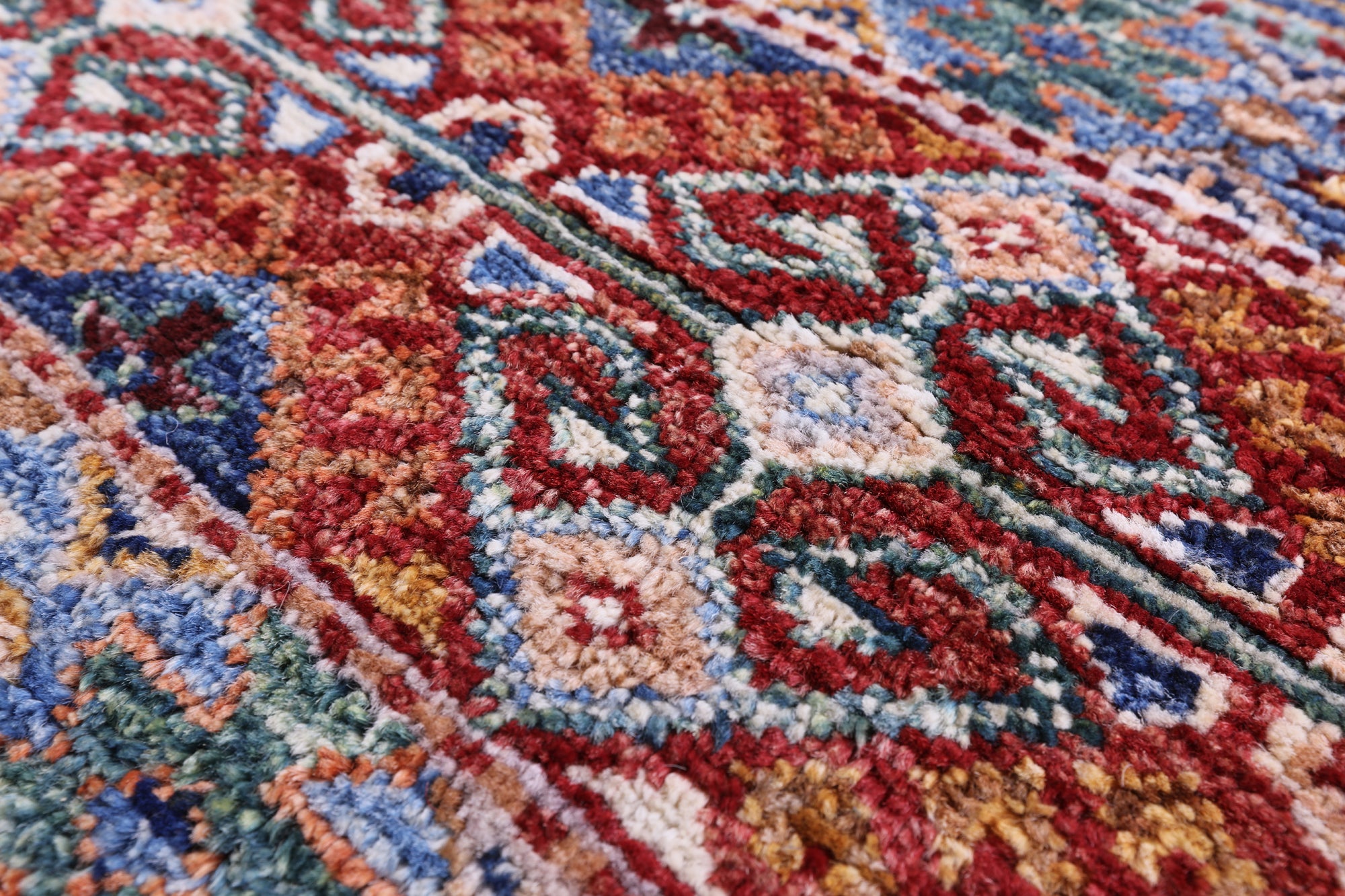 Khorjin Persian Gabbeh Hand Knotted Wool Rug - 2' 8" X 4' 0" - Golden Nile