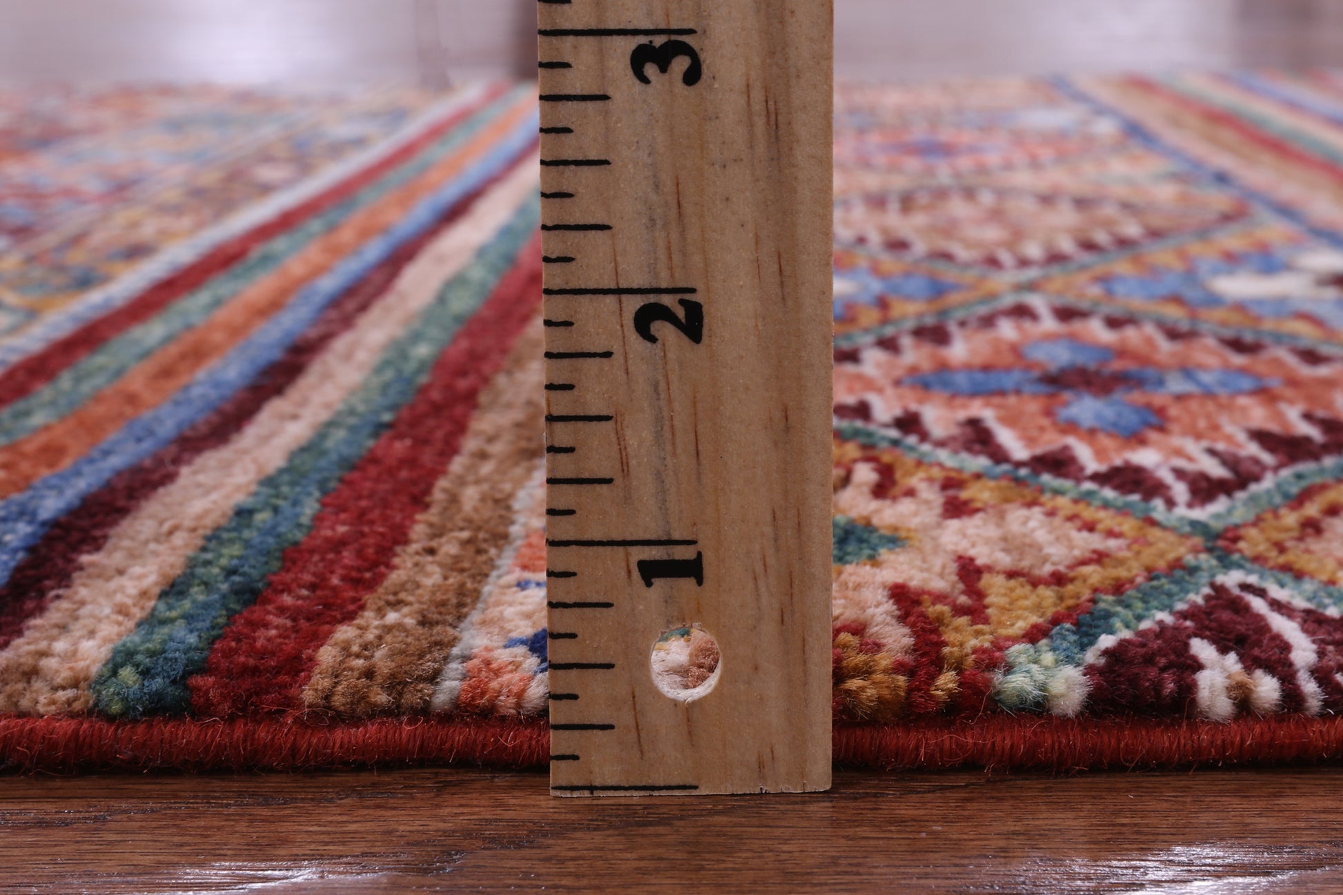 Khorjin Persian Gabbeh Hand Knotted Wool Rug - 2' 9" X 4' 0" - Golden Nile