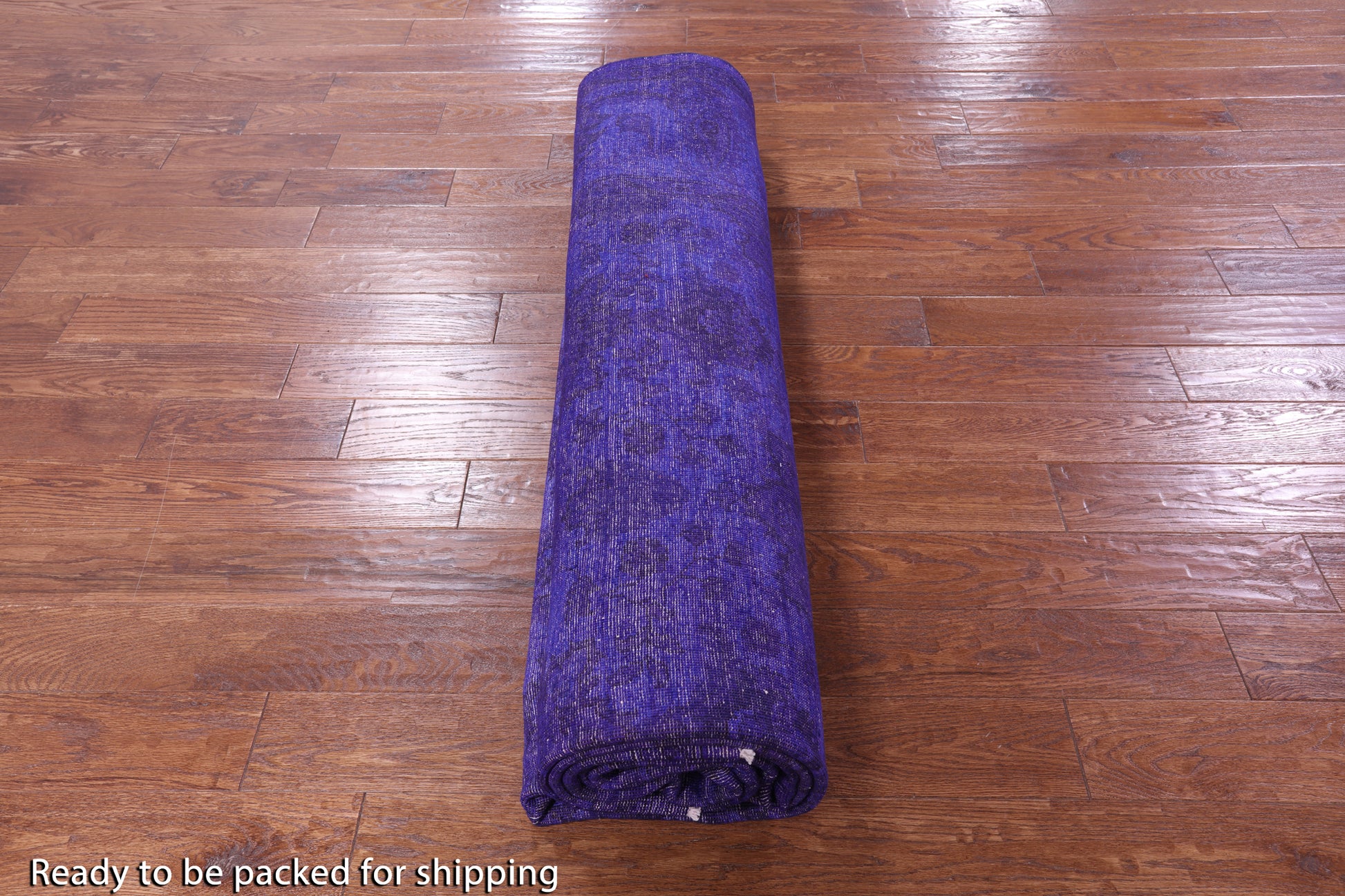 Purple Persian Tabriz Handmade Wool Rug - 9' 2" X 11' 10" - Golden Nile
