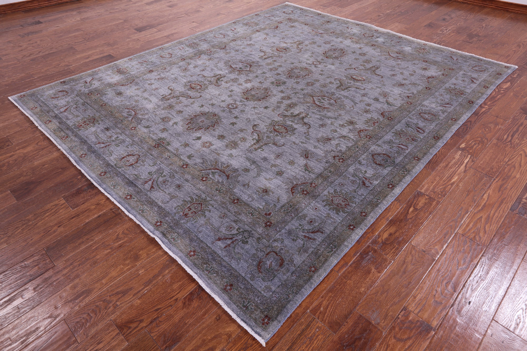 Persian Tabriz Hand Knotted Wool Rug - 8' 1" X 9' 8" - Golden Nile