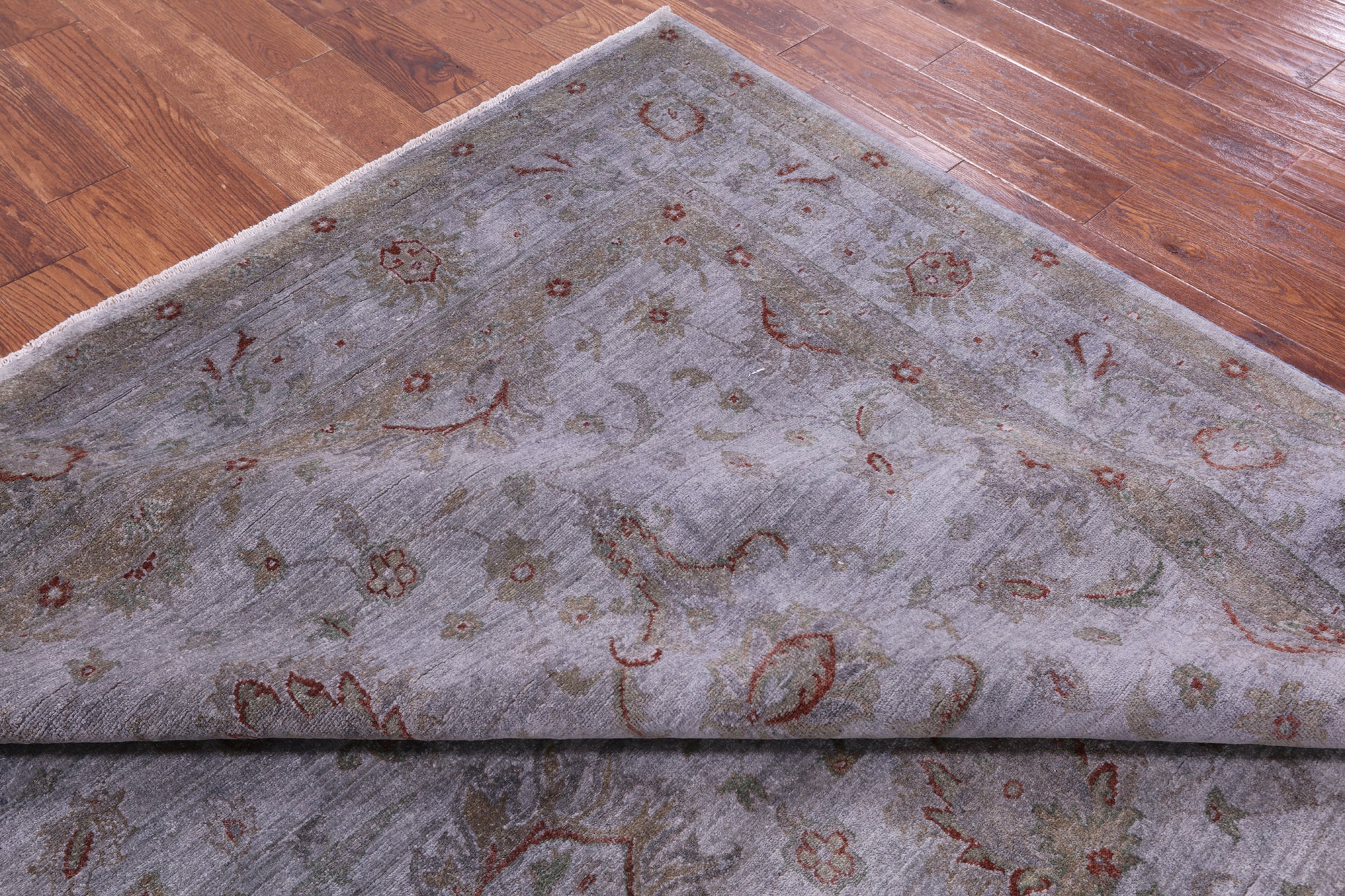 Persian Tabriz Hand Knotted Wool Rug - 8' 1" X 9' 8" - Golden Nile