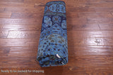 Blue Mamluk Hand Knotted Wool Rug - 6' 5" X 9' 8" - Golden Nile