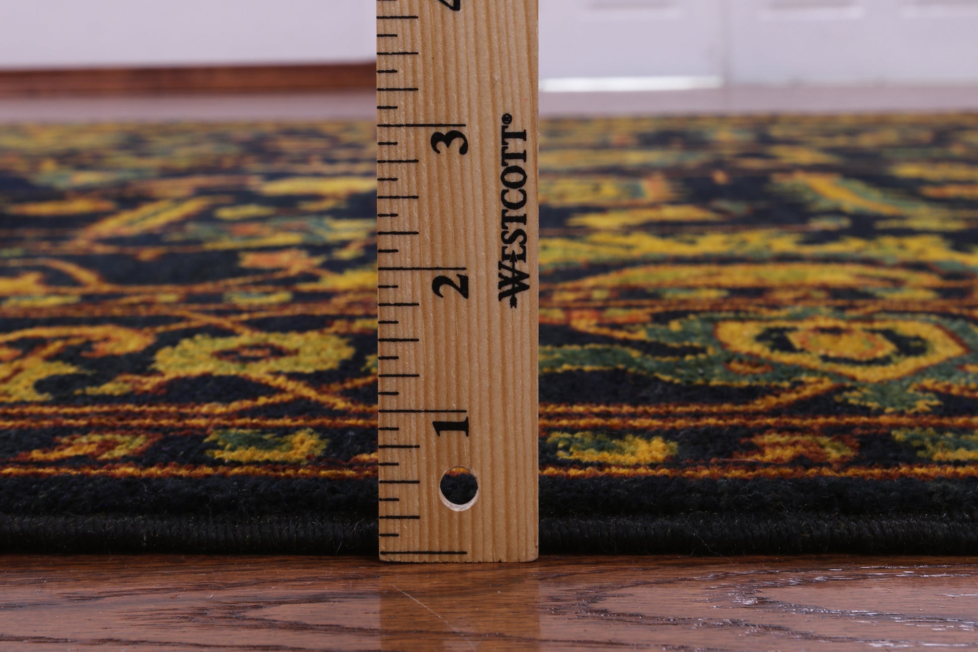 Heriz Serapi Hand Knotted Wool Rug - 6' 7" X 9' 6" - Golden Nile