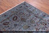 Blue Persian Tabriz Hand Knotted Wool Rug - 8' 1" X 10' 7" - Golden Nile