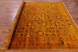 Turkmen Ersari Hand Knotted Wool Rug - 8' 4" X 11' 3" - Golden Nile