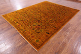 Turkmen Ersari Hand Knotted Wool Rug - 8' 4" X 11' 3" - Golden Nile