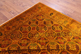 Turkmen Ersari Hand Knotted Wool Rug - 8' 4" X 11' 3" - Golden Nile