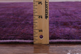 Purple Persian Tabriz Hand Knotted Wool Rug - 5' 7" X 8' 3" - Golden Nile