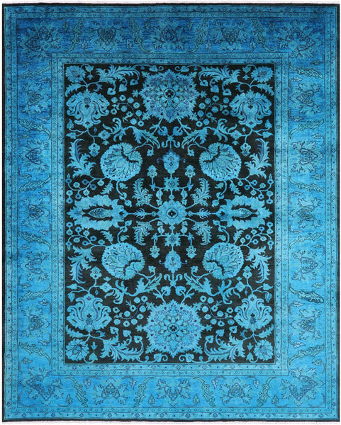 Persian Tabriz Hand Knotted Wool Rug - 8' 2" X 10' 4" - Golden Nile