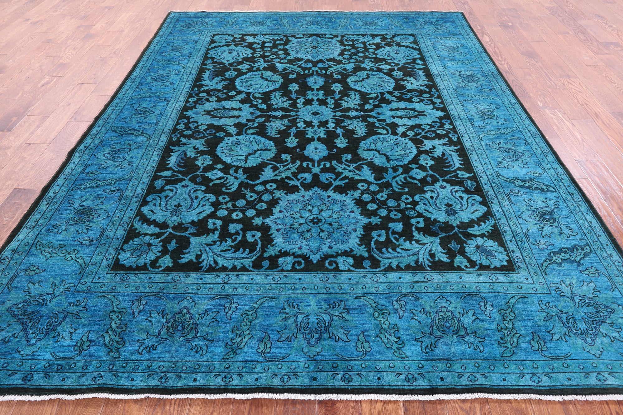Persian Tabriz Hand Knotted Wool Rug - 8' 2" X 10' 4" - Golden Nile