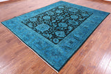 Persian Tabriz Hand Knotted Wool Rug - 8' 2" X 10' 4" - Golden Nile
