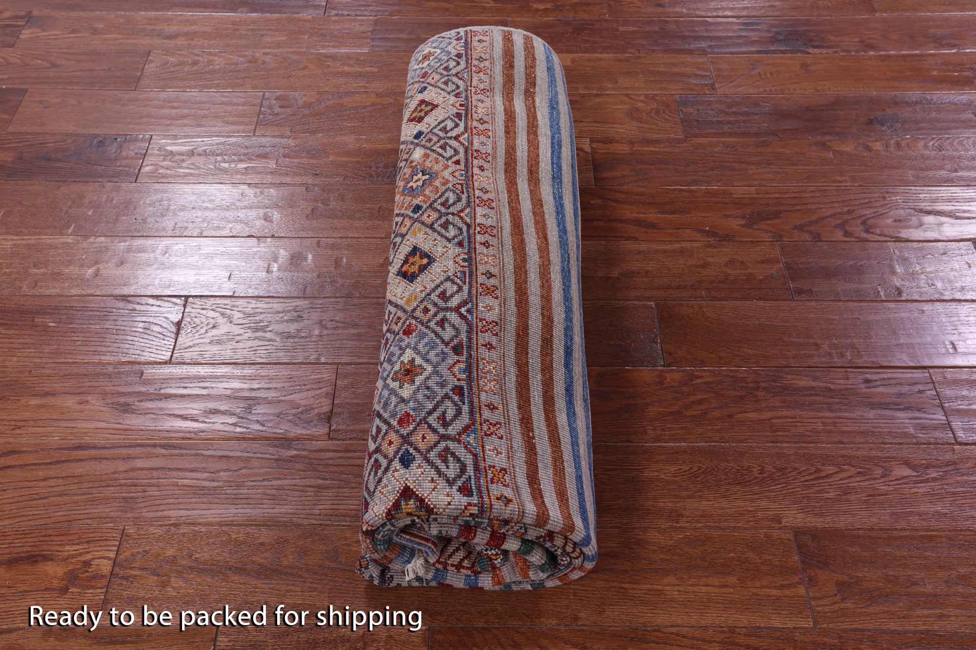 Khorjin Persian Gabbeh Handmade Wool Rug - 5' 9" X 8' 4" - Golden Nile