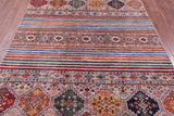 Khorjin Persian Gabbeh Handmade Wool Rug - 5' 9" X 8' 4" - Golden Nile