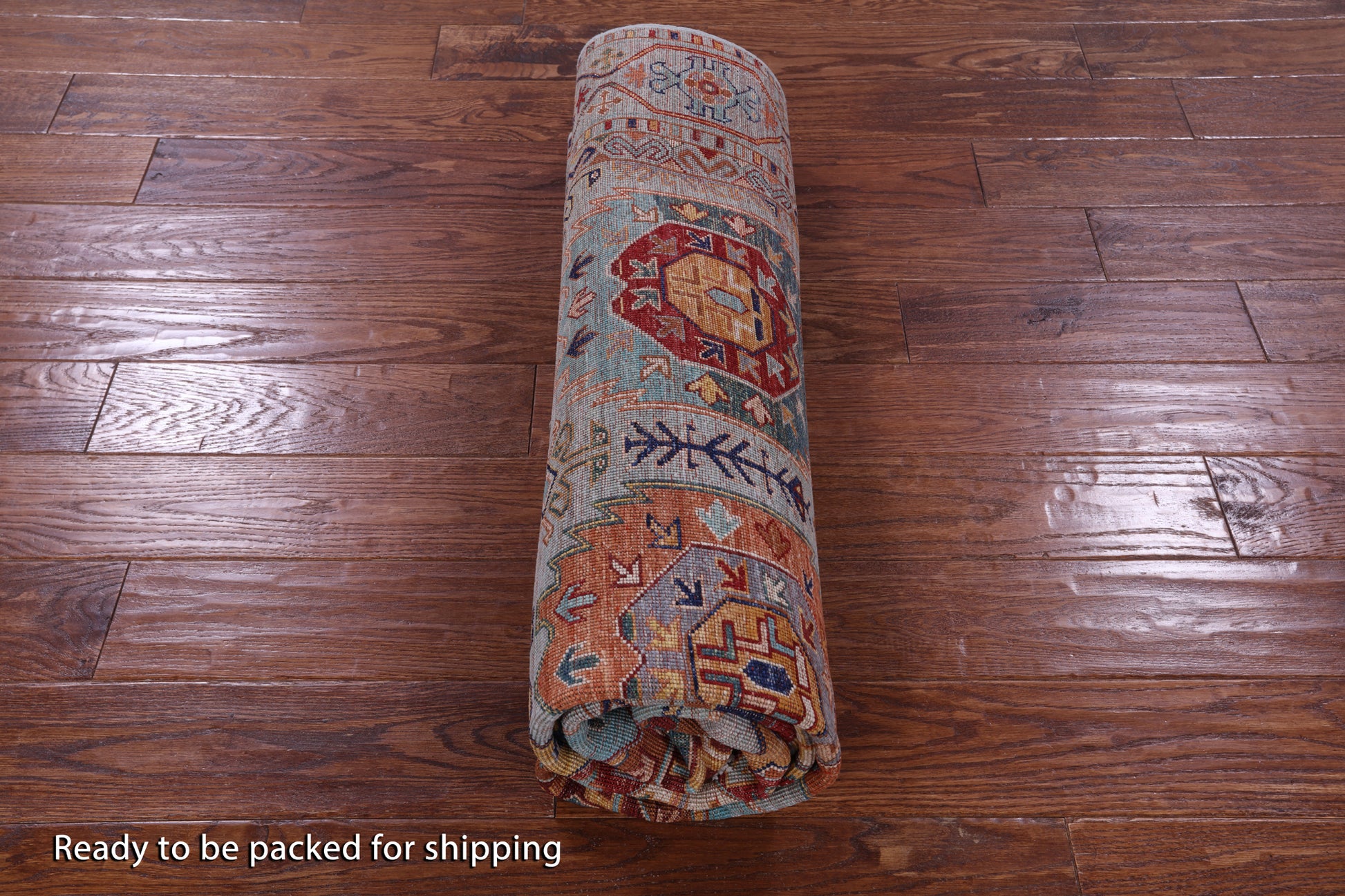 Turkmen Ersari Hand Knotted Wool Rug - 5' 9" X 7' 9" - Golden Nile