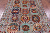 Turkmen Ersari Hand Knotted Wool Rug - 5' 9" X 7' 9" - Golden Nile