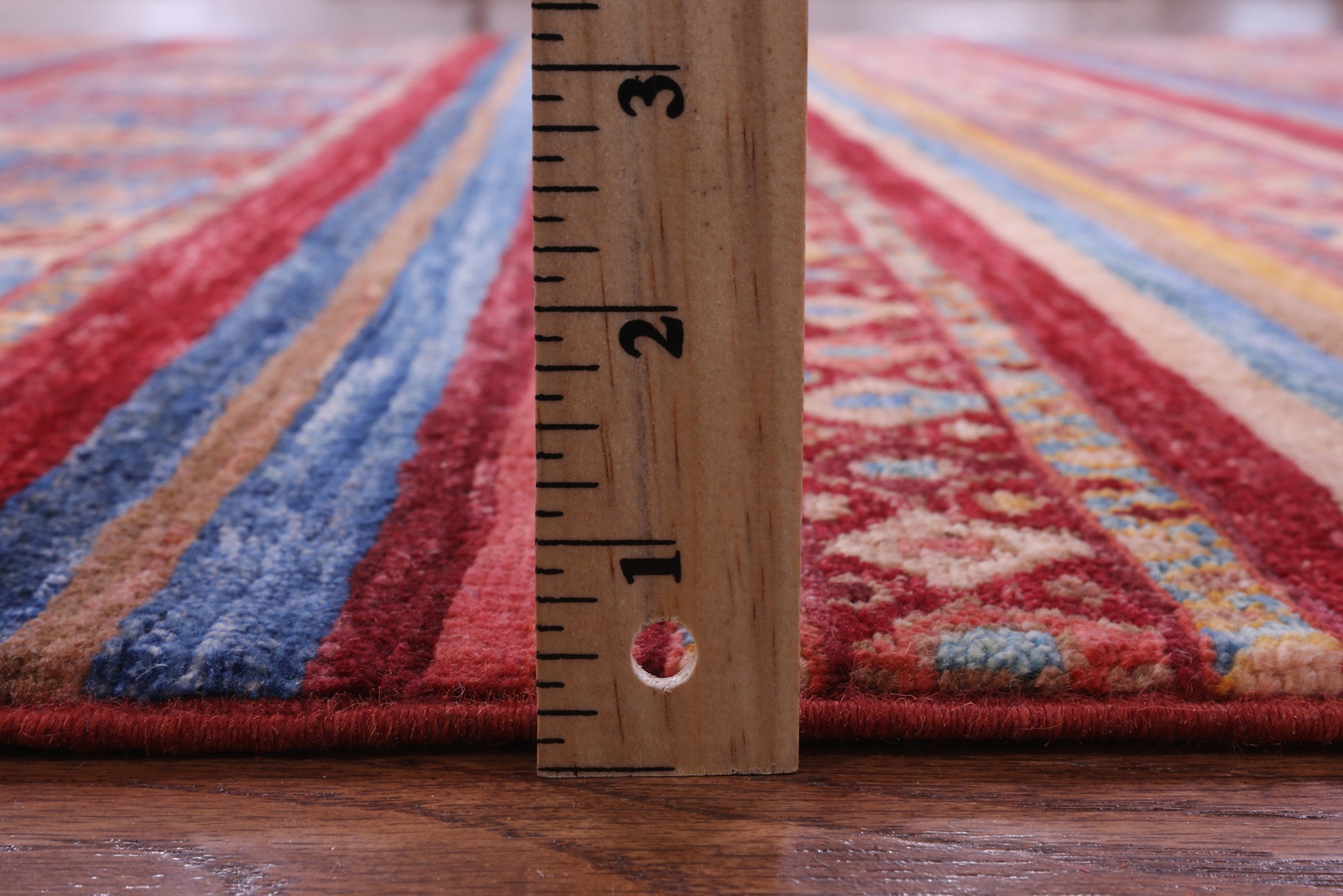 Khorjin Persian Gabbeh Handmade Wool Rug - 5' 8" X 7' 8" - Golden Nile