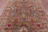 Peshawar Hand Knotted Wool Rug - 5' 9" X 8' 5" - Golden Nile