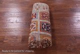 Garden Design Persian Hand Knotted Wool Rug - 5' 1" X 6' 10" - Golden Nile
