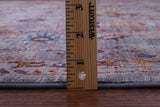 Grey Peshawar Hand Knotted Wool Rug - 8' 2" X 9' 6" - Golden Nile