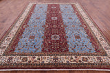 Persian Fine Serapi Handmade Wool Rug - 9' 1" X 11' 10" - Golden Nile