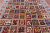 Grey Garden Design Persian Hand Knotted Wool Rug - 8' 2" X 10' 3" - Golden Nile
