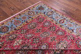 Pink Persian Tabriz Handmade Wool Rug - 8' 3" X 11' 4" - Golden Nile