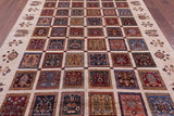 Ivory Garden Design Persian Hand Knotted Wool Rug - 6' 10" X 10' 0" - Golden Nile