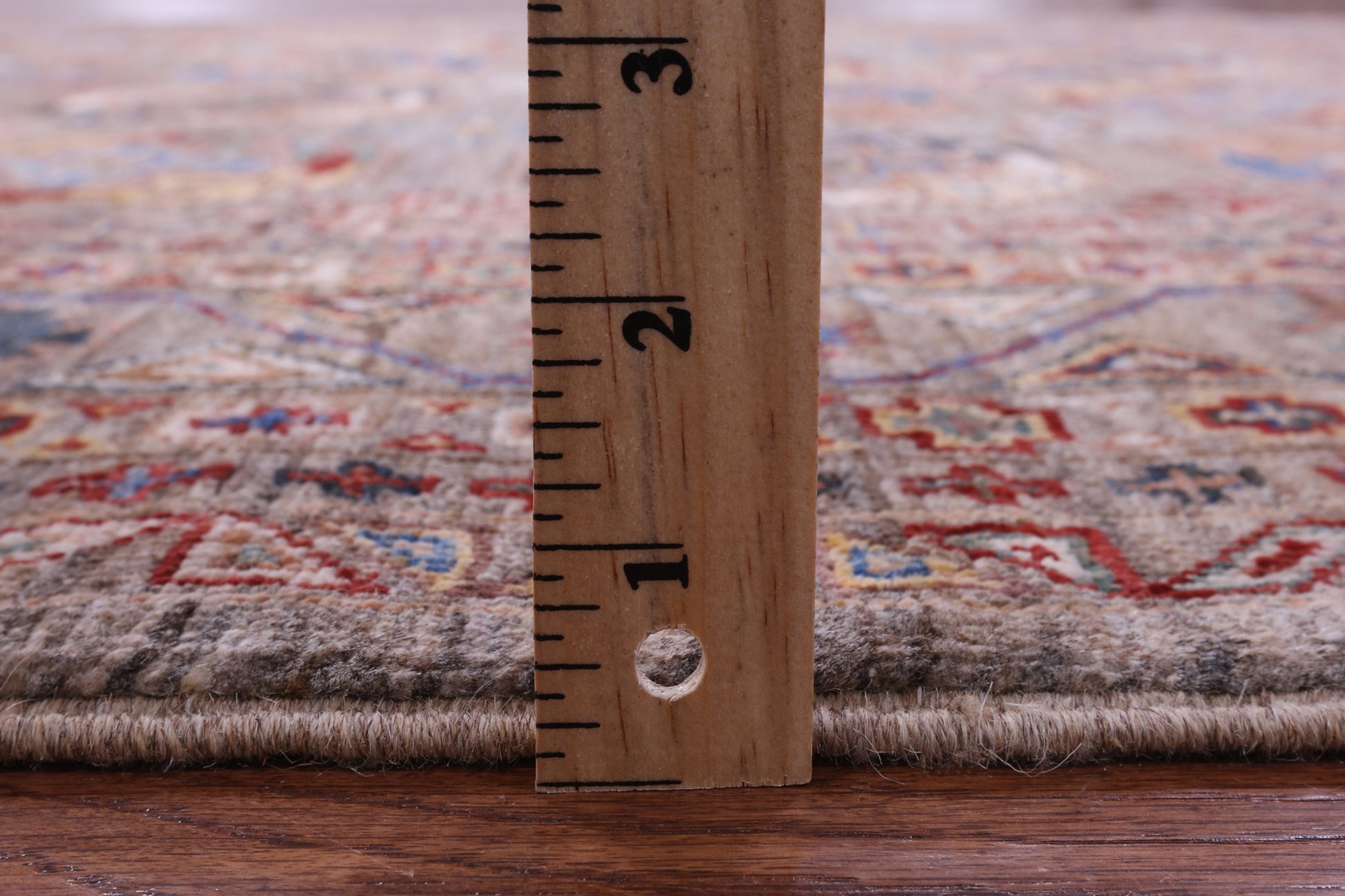 Turkmen Ersari Hand Knotted Wool Rug - 5' 9" X 7' 10" - Golden Nile