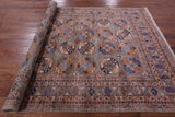 Turkmen Ersari Hand Knotted Wool Rug - 5' 9" X 7' 10" - Golden Nile