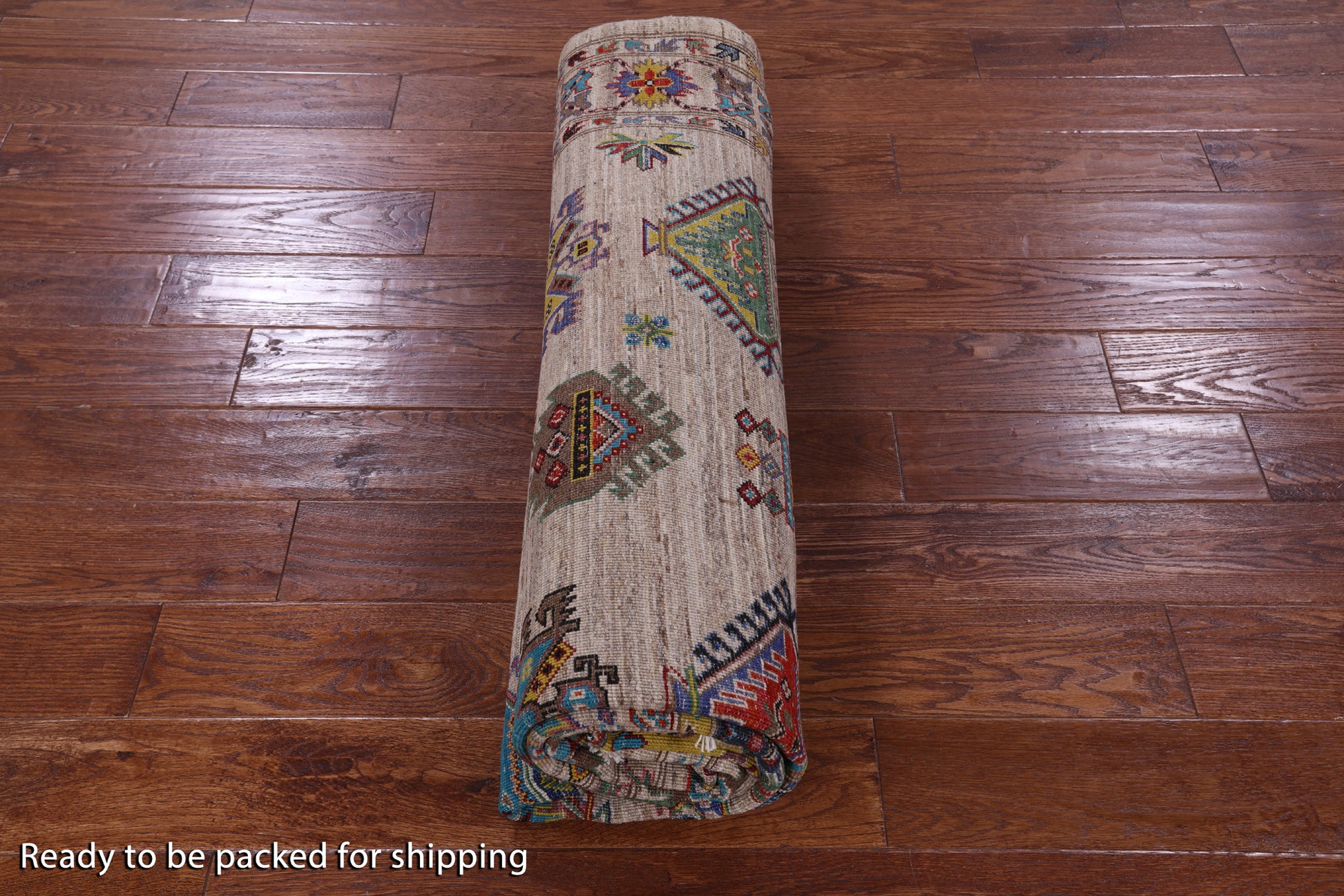 Tribal Persian Hand Knotted Wool Rug - 6' 6" X 9' 10" - Golden Nile
