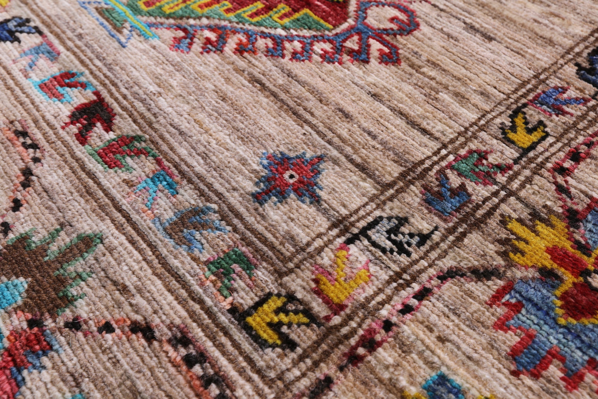 Tribal Persian Hand Knotted Wool Rug - 6' 6" X 9' 10" - Golden Nile