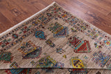 Tribal Persian Hand Knotted Wool Rug - 6' 6" X 9' 10" - Golden Nile
