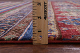 Khorjin Persian Gabbeh Hand Knotted Wool Rug - 6' 8" X 9' 7" - Golden Nile