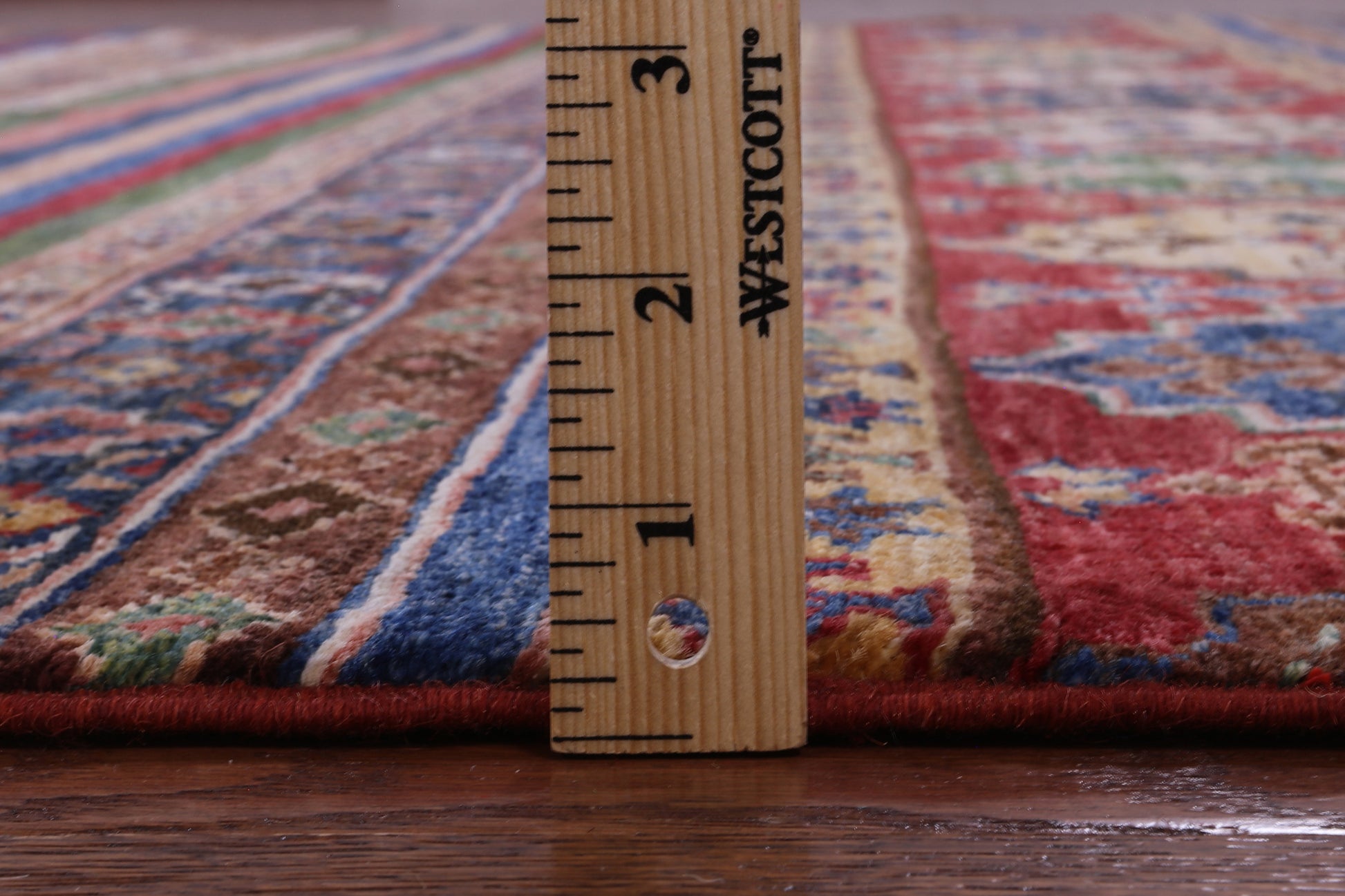 Khorjin Persian Gabbeh Hand Knotted Wool Rug - 6' 8" X 9' 7" - Golden Nile