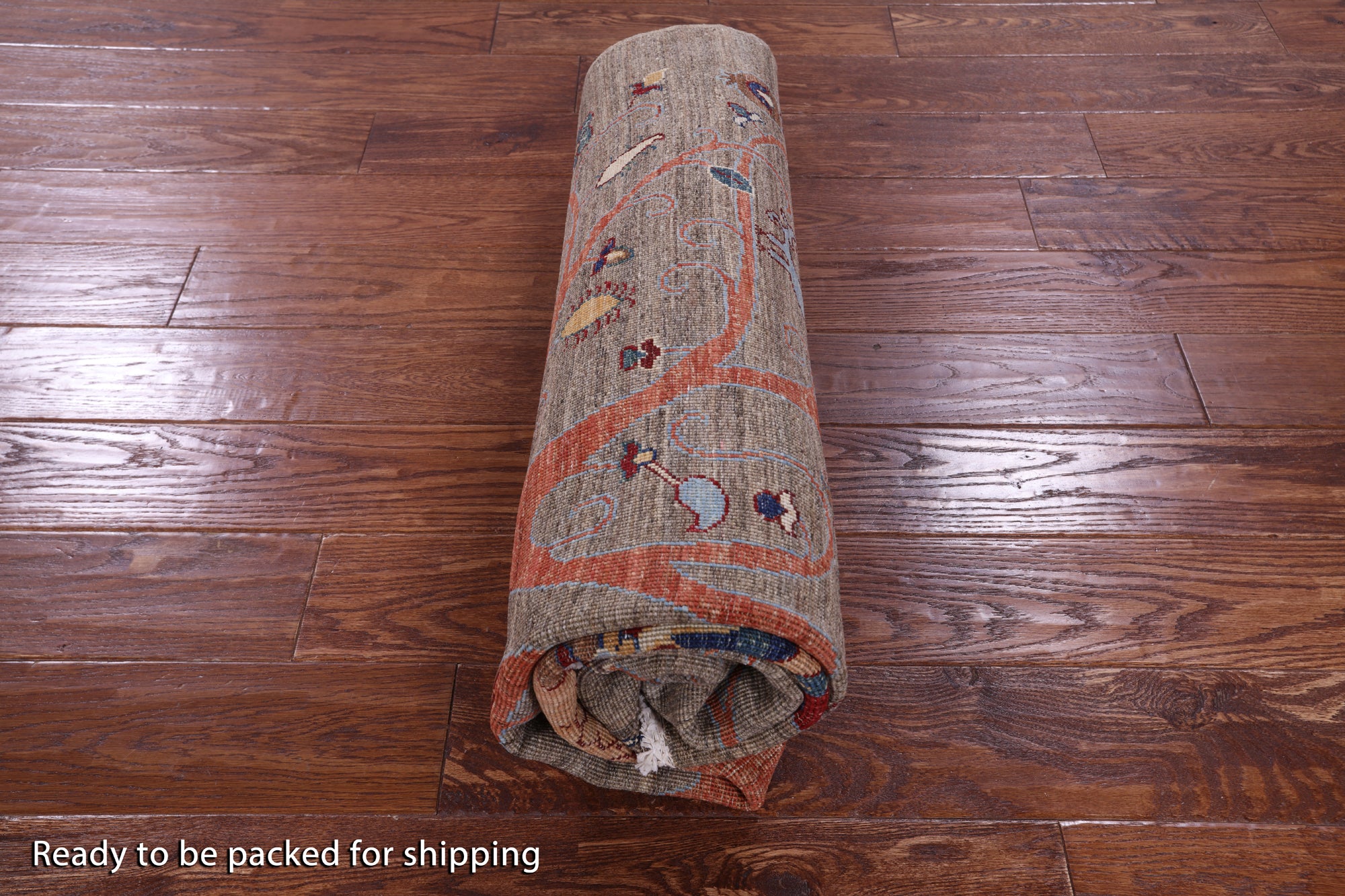 Tree Of Life Persian Gabbeh Handmade Wool Rug - 5' 0" X 6' 8" - Golden Nile