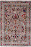 Persian Tabriz Hand Knotted Wool Rug - 3' 5" X 5' 0" - Golden Nile