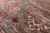Tribal Persian Gabbeh Hand Knotted Wool Rug - 3' 3" X 4' 11" - Golden Nile