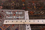 Tribal Persian Gabbeh Hand Knotted Wool Rug - 3' 3" X 4' 11" - Golden Nile
