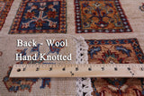 Ivory Garden Design Persian Handmade Wool Runner Rug - 2' 8" X 10' 0" - Golden Nile