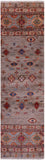Khorjin Persian Gabbeh Handmade Wool Runner Rug - 2' 8" X 9' 8" - Golden Nile