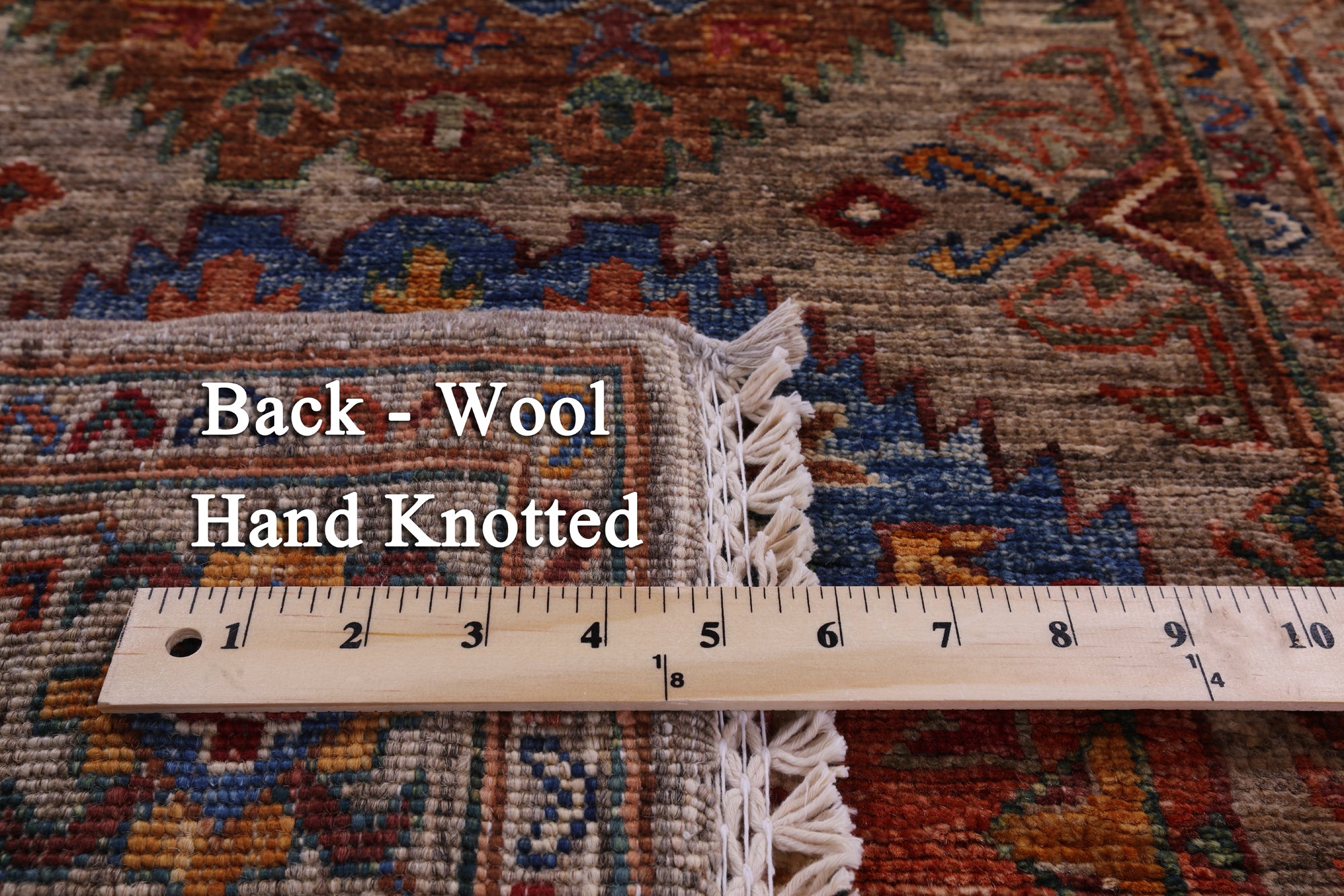 Turkmen Ersari Handmade Wool Runner Rug - 2' 10" X 8' 9" - Golden Nile